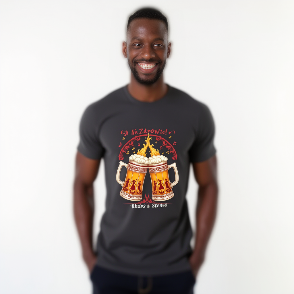 Na Zdrowie! Beer Steins Tee